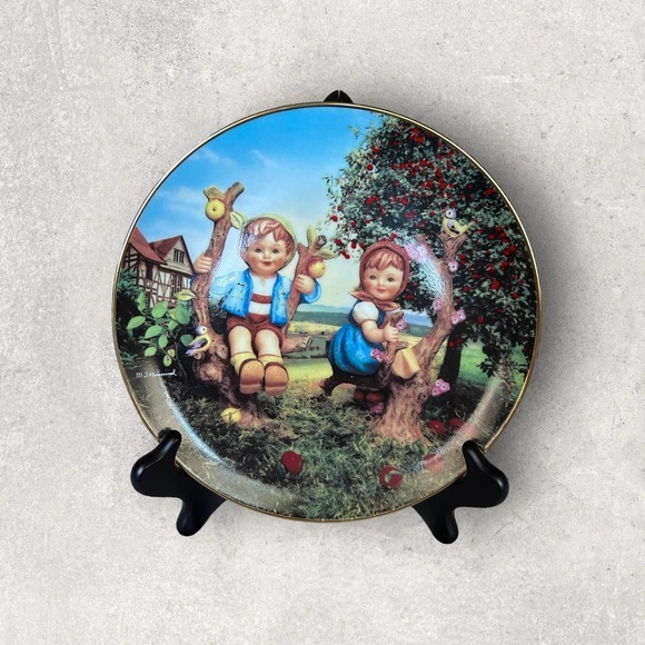 M.I Hummel “ Apple Tree‎ Boy and Girl” from Little Companions - Picture 1 of 3